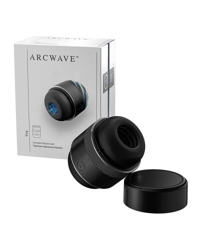 Мастурбатор с регулировкой герметичности Arcwave Voy Compact Stroker, 8 интенсивностей, сквозной