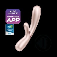 Смарт вибратор-кролик с подогревом Satisfyer Hot Lover Nude (мятая упаковка)