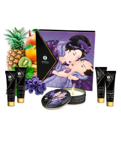 Подарунковий набір Shunga GEISHAS SECRETS – Exotic Fruits: для шикарної ночі вдвох