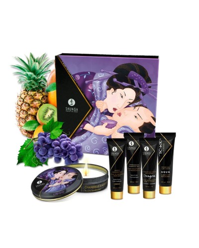 Подарунковий набір Shunga GEISHAS SECRETS – Exotic Fruits: для шикарної ночі вдвох