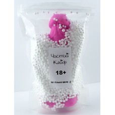 Крафтове мило-член із присоскою Чистый Кайф Violet size XL, натуральне