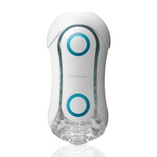 Мастурбатор Tenga FLIP ORB — Blue Rush, с изменяемым сжатием, со стимулирующими шариками внутри