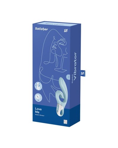 Вибратор-кролик Satisfyer Love Me Blue