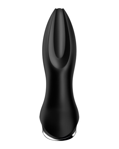 Анальна смарт вібропробка із перлинним масажем Satisfyer Rotator Plug 2+ Black