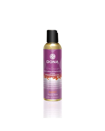 Масажна олія DONA Massage Oil SASSY – TROPICAL TEASE (110 мл) з феромонами та афродизіаками