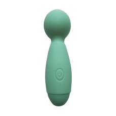 Мінівібромасажер Wooomy Smally Mini Wand Turquoise