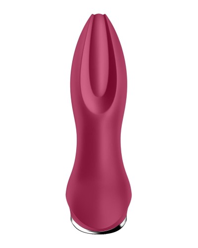 Анальная смарт вибропробка с жемчужным массажем Satisfyer Rotator Plug 2+ Violet