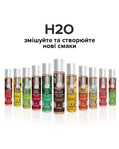 Змазка на водній основі System JO H2O — Chocolate Delight (120 мл) без цукру, рослинний гліцерин