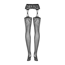 Obsessive Garter stockings S206 black S/M/L