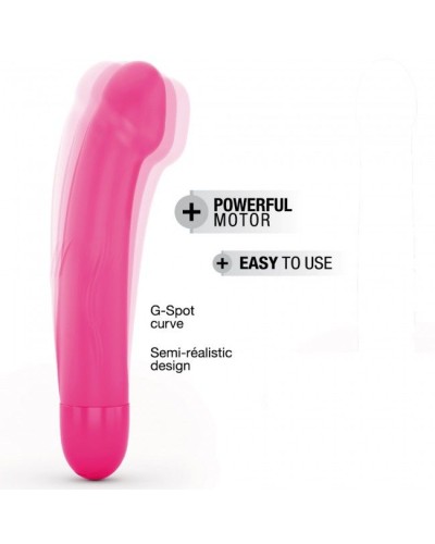 Вибратор Dorcel Real Vibration M Magenta 2.0, диам 3,7см, перезаряжаемый, для точки G