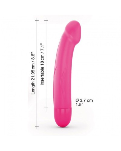 Вибратор Dorcel Real Vibration M Magenta 2.0, диам 3,7см, перезаряжаемый, для точки G