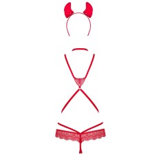 Obsessive Evilia teddy red L/XL