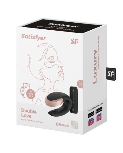 Смарт-вибратор для пар Satisfyer Double Love (Black)