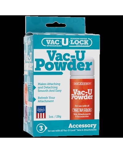 Пудра для кріплення Vac-U-Lock Doc Johnson Vac-U Powder