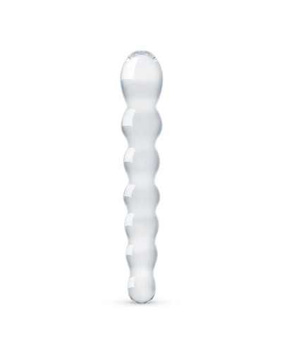 Стеклянный дилдо в виде бусин Gildo Glass Dildo No. 19