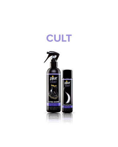 Спрей для догляду за одягом із гуми та латексу pjur Cult Ultra Shine 250 мл, надає блиску