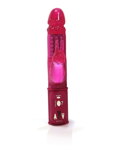 Вібратор-кролик Dorcel Orgasmic Rabbit Pink з перловим масажем