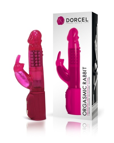 Вібратор-кролик Dorcel Orgasmic Rabbit Pink з перловим масажем