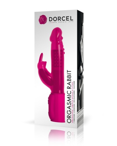 Вібратор-кролик Dorcel Orgasmic Rabbit Pink з перловим масажем