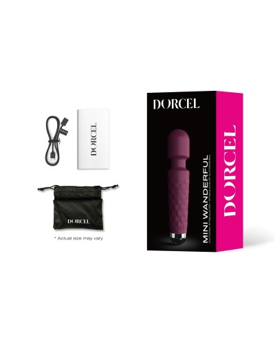 Мінівібромасажер Dorcel Wand Mini Wanderful Plum