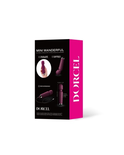 Мінівібромасажер Dorcel Wand Mini Wanderful Plum