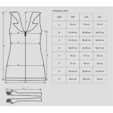 Obsessive Emergency dress S/M + stethoscope