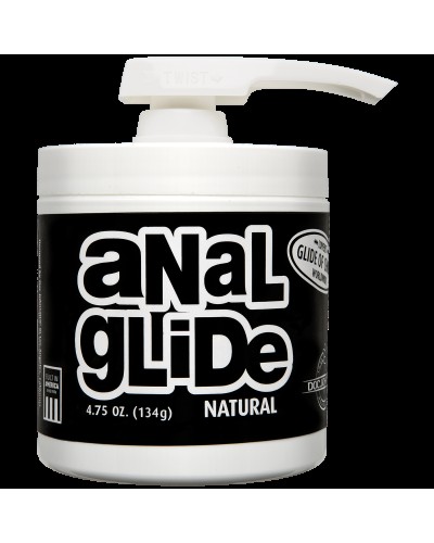 Анальная смазка на масляной основе Doc Johnson Anal Glide Natural (134 г) длительное скольжение