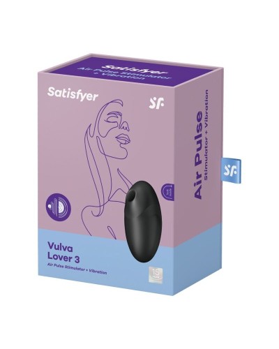 Вакуумный стимулятор Satisfyer Vulva Lover 3 Black