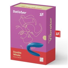 Вібратор для пар Satisfyer Double Whale з двома моторчиками