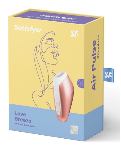 Миниатюрный вакуумный стимулятор Satisfyer Love Breeze Copper