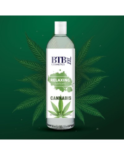 Смазка на водной основе BTB FLAVORED CANNABIS (250 мл)