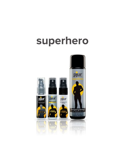 Пролонгирующий гель pjur Superhero Serum 20 мл, создает невидимую пленку снижающую чувствительность