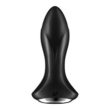 Анальна смарт вібропробка із перлинним масажем Satisfyer Rotator Plug 1+ Black