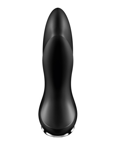 Анальна смарт вібропробка із перлинним масажем Satisfyer Rotator Plug 1+ Black