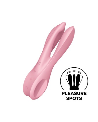 Кліторальний вібратор Satisfyer Threesome 1 Pink