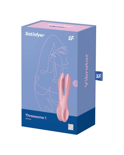 Кліторальний вібратор Satisfyer Threesome 1 Pink