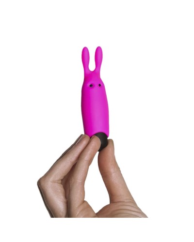 Вибропуля Adrien Lastic Pocket Vibe Rabbit Pink со стимулирующими ушками