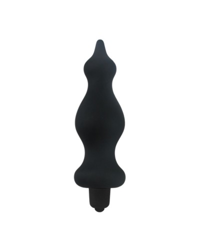 Анальна пробка з вібрацією Adrien Lastic Bullet Amuse Black, макс. діаметр 3,9 см