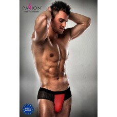 Мужские трусики с красным гульфиком Passion 007 THONG red S/M