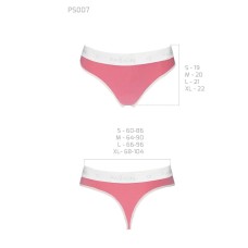 Спортивные трусики-стринги Passion PS007 PANTIES pink, size XL