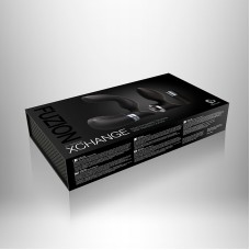 Преміумнабір для чоловіків 2в1 Rocks Off Fuzion Xchange з пультом ДК (масажер та вібропробка)