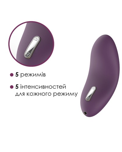 Кліторальний вібратор Svakom Echo Violet