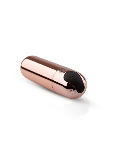 Вибропуля Rosy Gold - Nouveau Bullet Vibrator, перезаряжаемая