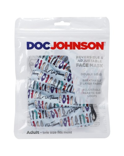 Гігієнічна маска Doc Johnson DJ Reversible and Adjustable face mask