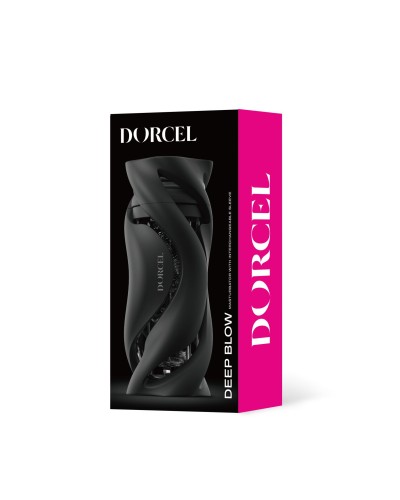 Мастурбатор Dorcel DEEP BLOW BLACK, двойное использование