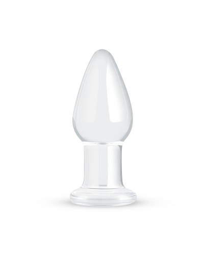 Скляна анальна пробка Gildo Glass Buttplug No. 24