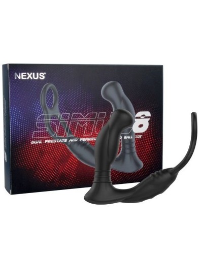 Стимулятор простати Nexus SIMUL8 Prostate Stimulator з ерекційним кільцем