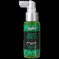 Спрей для мінету Doc Johnson GoodHead DeepThroat Spray - Mystical Mint 59 мл для глибокого мінету