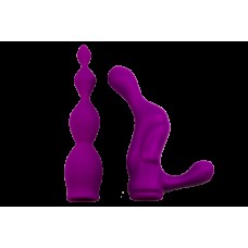 Насадки для двустороннего вибратора Adrien Lastic AD-2X - Anal set