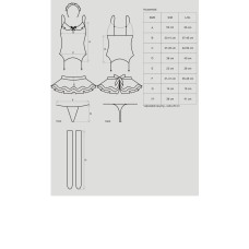 Obsessive Housemaid 5 pcs costume L/XL